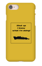 iPhone Cases - I know what I'm doing