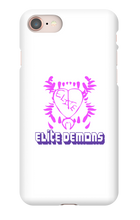 Elite Demons Twitch IPhone Case (Logo And Text)