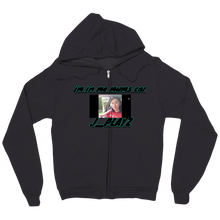 im in me mums car zip-up-hoodie