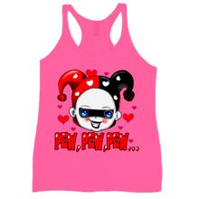 tanktop-women-racerback pew pew pew