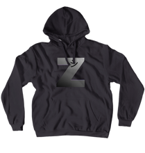 Zinc’s hoodie with grey logo
