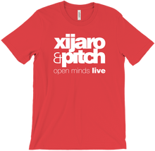 Open Minds Live T-Shirt white logo