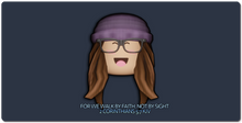 chidiyt RBLX Head Gaming Mousepad