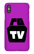 FGTV logo Apple Iphone X case