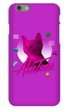 AlexTown Pink Cat Mascot iPhone Case