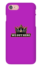 King Zyrax WE OUT HERE iPhone Cases
