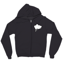 Jet Logo Corner zip up hoodie