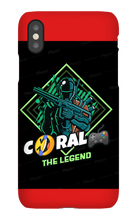 coralgaming iPhone Phone Cases