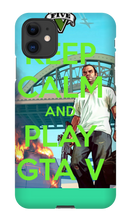 Keep Calm And Play Gta  iPhone Phone Case