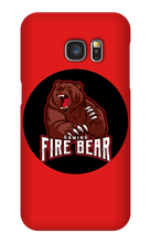 Fire Bear Samsung Phone Case