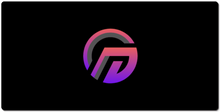 Gratchhh Logo XXL Gaming Mousepad Purple