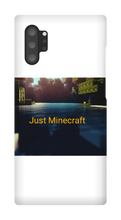 Just Minecraft samsung phone case