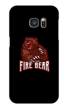 Fire Bear Samsung Phone Case