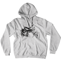 Monster Hoodies ( No-Zip/Pullover Black&White )
