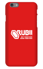 Rubii iPhone Phone Cases (white logo)