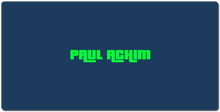 Mousepad XXL Paul Achim