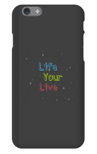 Funda para iPhone "Life your live"
