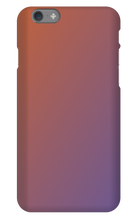 Blue/Orange iPhone Phone Case