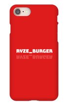 ryze_burger iPhone Phone Cases