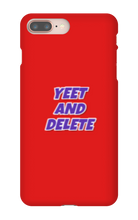 blade442211 yeet and delete iPhone Phone Cases