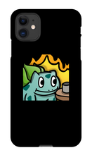 This Is Fine Bulbasaur iPhone Phone Cases