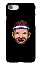 Sweaty Steve iPhone Case (Clean Theme)