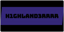 h1ghland3rrrr XXL Gaming Mousepad