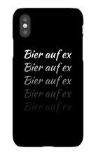 Bier auf ex Handyhülle IPhone Schwarz