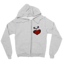 LUV zip-hoodie