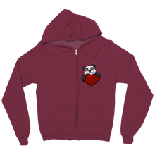 LUV zip-hoodie