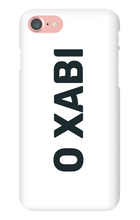 O Xabi iPhone Phone Cases - Logo OXabi Black