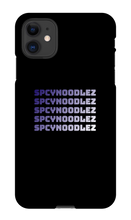 spcynoodlez iPhone Phone Cases