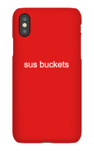 sus_buckets iPhone Phone Cases
