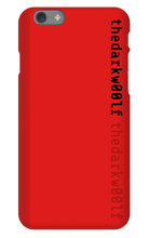thedarkw00lf iPhone Phone Cases