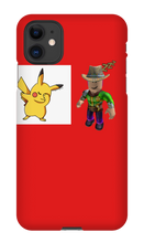 Dabbing Pikachu iPhone Phone Cases