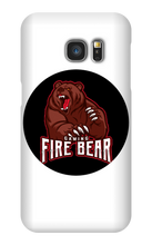 Fire Bear Samsung Phone Case
