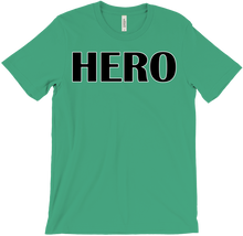 Hero Black Font T-Shirt