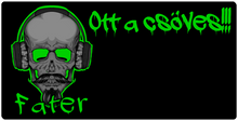 Fater - Ott a csöves gaming mousepad