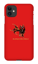 Alpha Fox Pack (Dark/Orange) iPhone Phone Case
