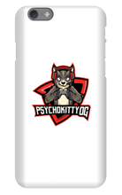 psychokittyog iPhone Phone Cases