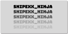 snipexx_ninja XXL Gaming Mousepad