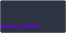 malak_revan XXL Gaming Mousepad