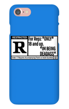 Rated R iPhone X Case