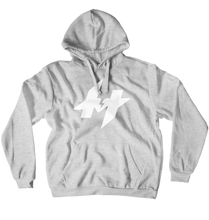 White Logo Hoodies (No-Zip/Pullover)