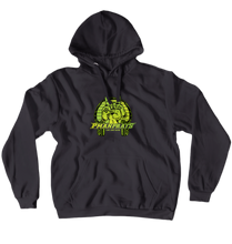 PmanPrays Hoodie Green Logo