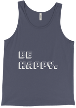 be happy. retro tank top