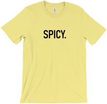 SPICY. Tees (Black on White)