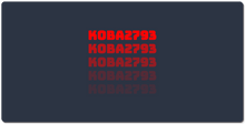 koba2793 XXL Gaming Mousepad