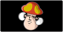 Fungi Mousepad Extra Grande ( ͡° ͜ʖ ͡°)