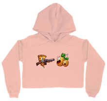 Pineapple Hate women's cropped hoodie